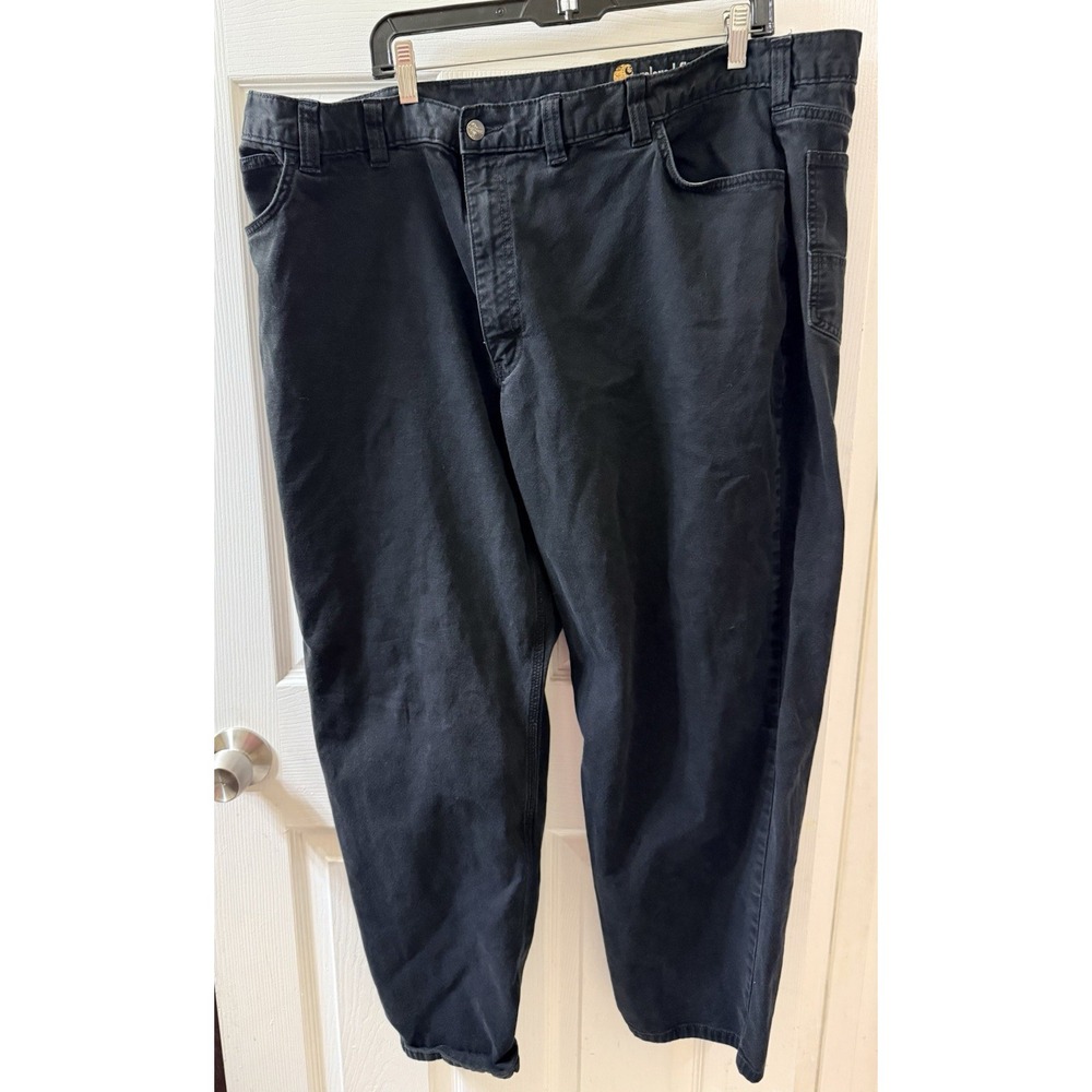 Carhartt Relaxed Fit Utility Work Pants 48x30/black RN14806